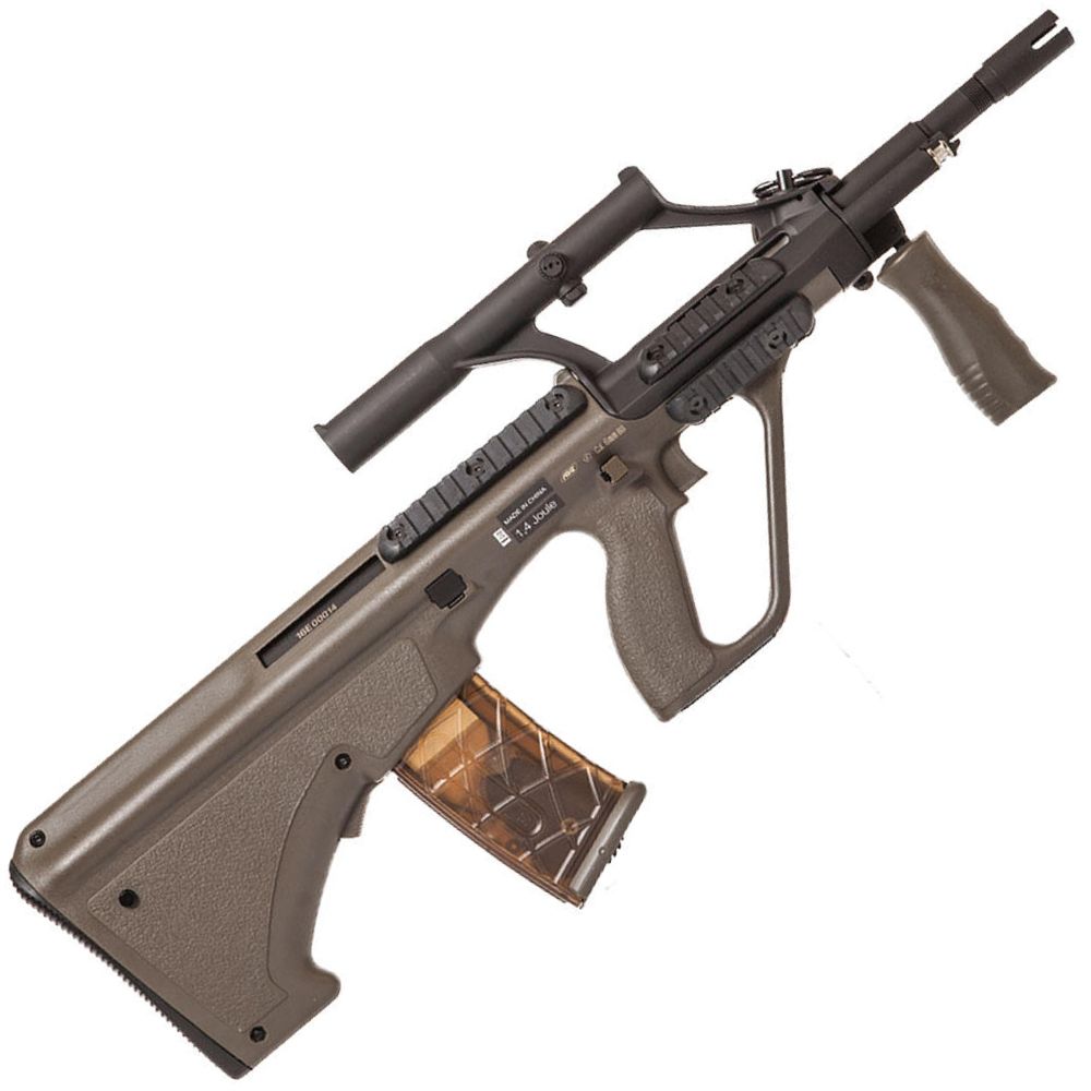 Steyr AUG A1 Compact Airsoft Rifle Olive Drab Camouflage.ca