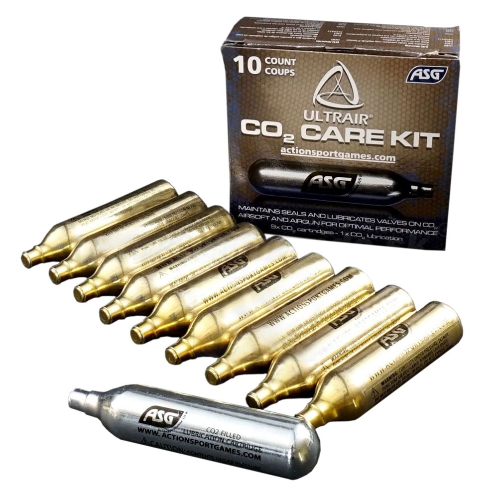 ASG Ultrair 12gr Co2 Cartridge 10pcs Camouflage.ca