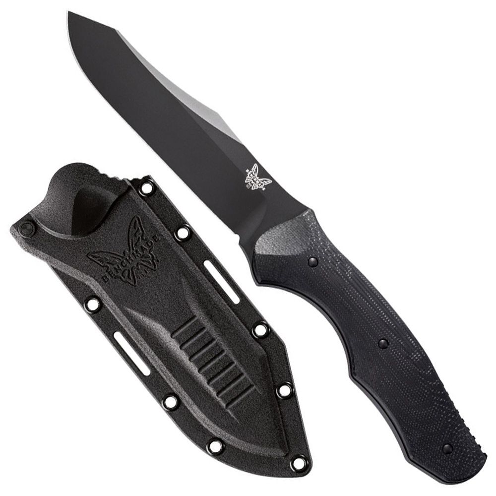 Benchmade Osborne Contego Black Fixed Blade Knife Camouflage.ca