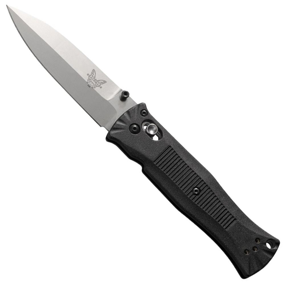 Benchmade SpearPoint Plain Edge Satin Finish Blade Folding Knife