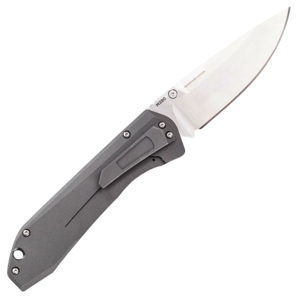 Benchmade Titanium Monolock Plain Edge Folding Blade Knife Camouflage.ca