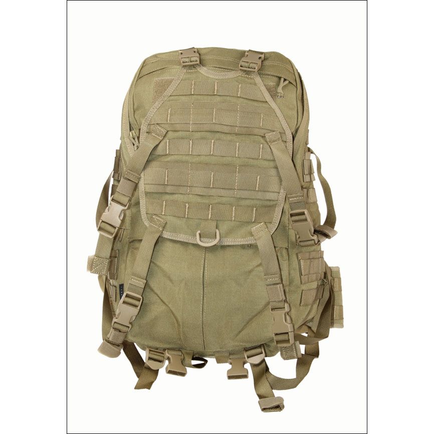 Tan Large Cordura Tactical Back Pack camouflage.ca
