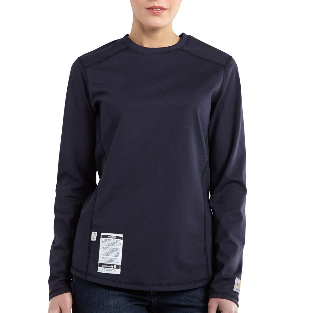women's long sleeve carhartt shirt