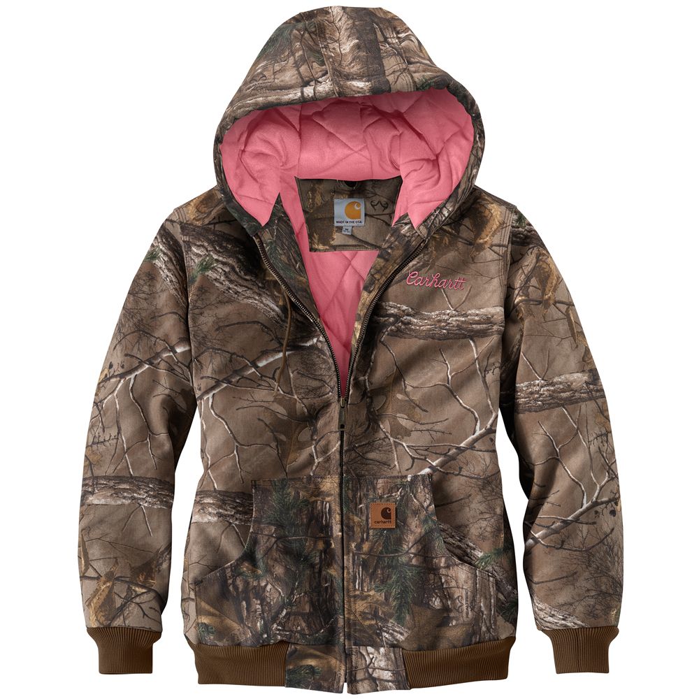 Buy Cheap Carhartt Camo Active Womens Jacket | Camouflage.ca