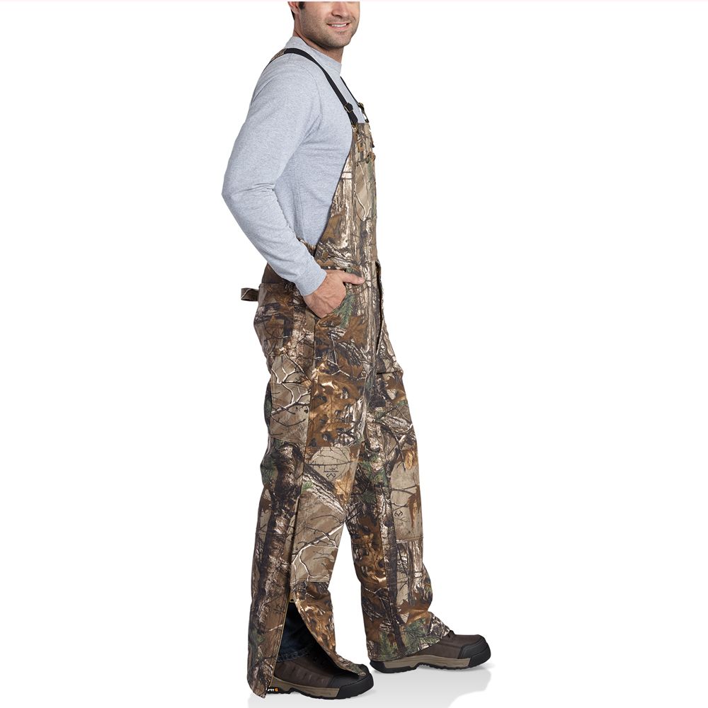 Buy Cheap Carhartt Quilt Lined Camo Bib Overalls Camouflage.ca