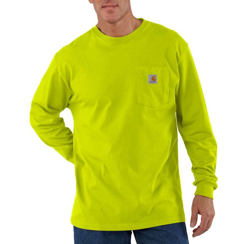 Buy Cheap Carhartt Long Sleeve Workwear Pocket T-Shirt | Camouflage.ca