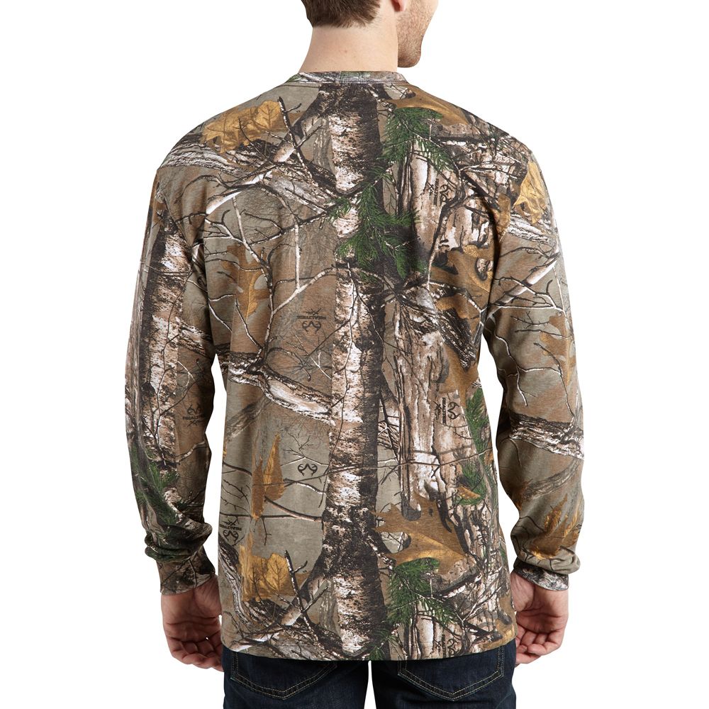 Buy Cheap Carhartt Camo Long-Sleeve T-Shirt | Camouflage.ca
