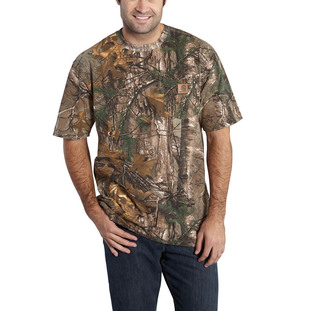 Buy Cheap Carhartt Camo Short-Sleeve T-Shirt | Camouflage.ca