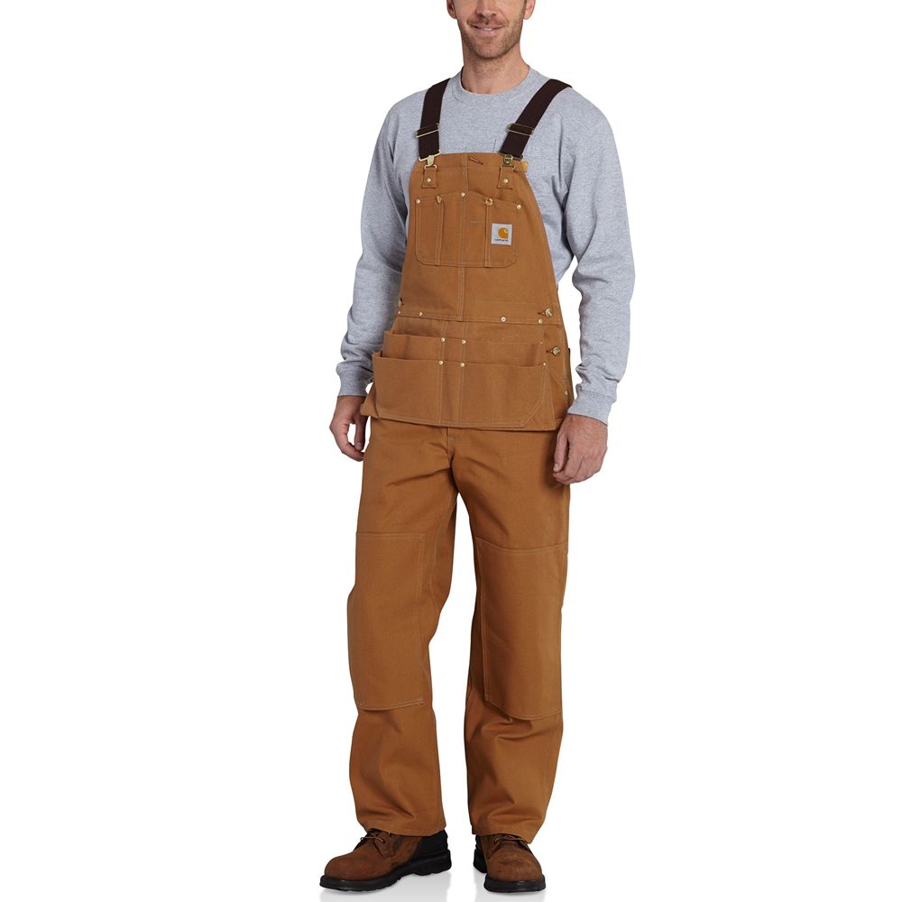 Buy Cheap Carhartt Duck Carpenter Unlined Overall Bib Camouflage.ca