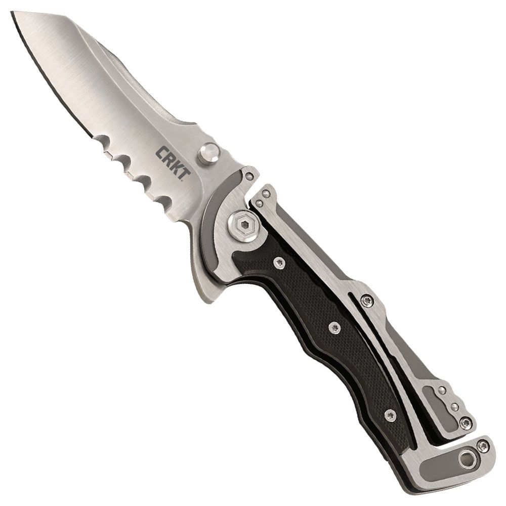 CRKT Graphite Klecker Lock Folding Blade Knife Camouflage.ca