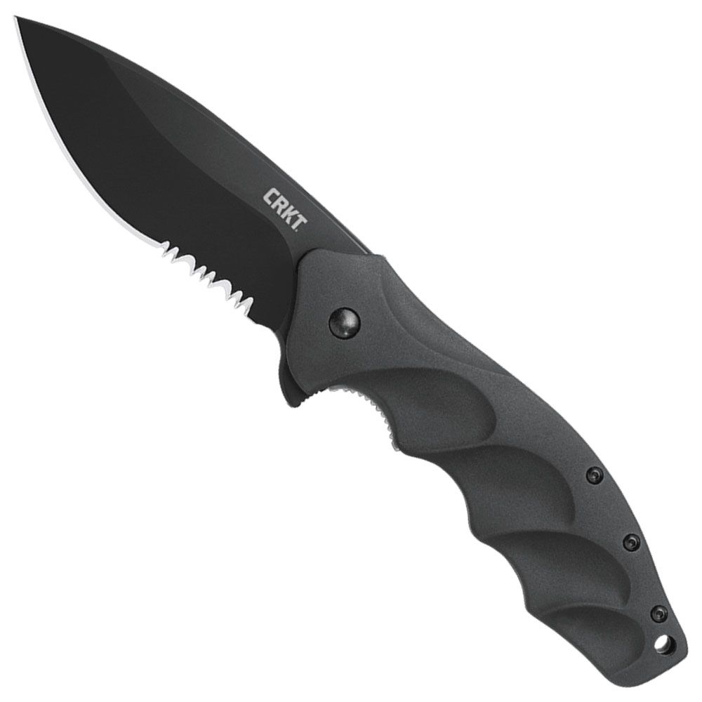 CRKT Foresight Razor Sharp Edge Tactical Folding Knife Black