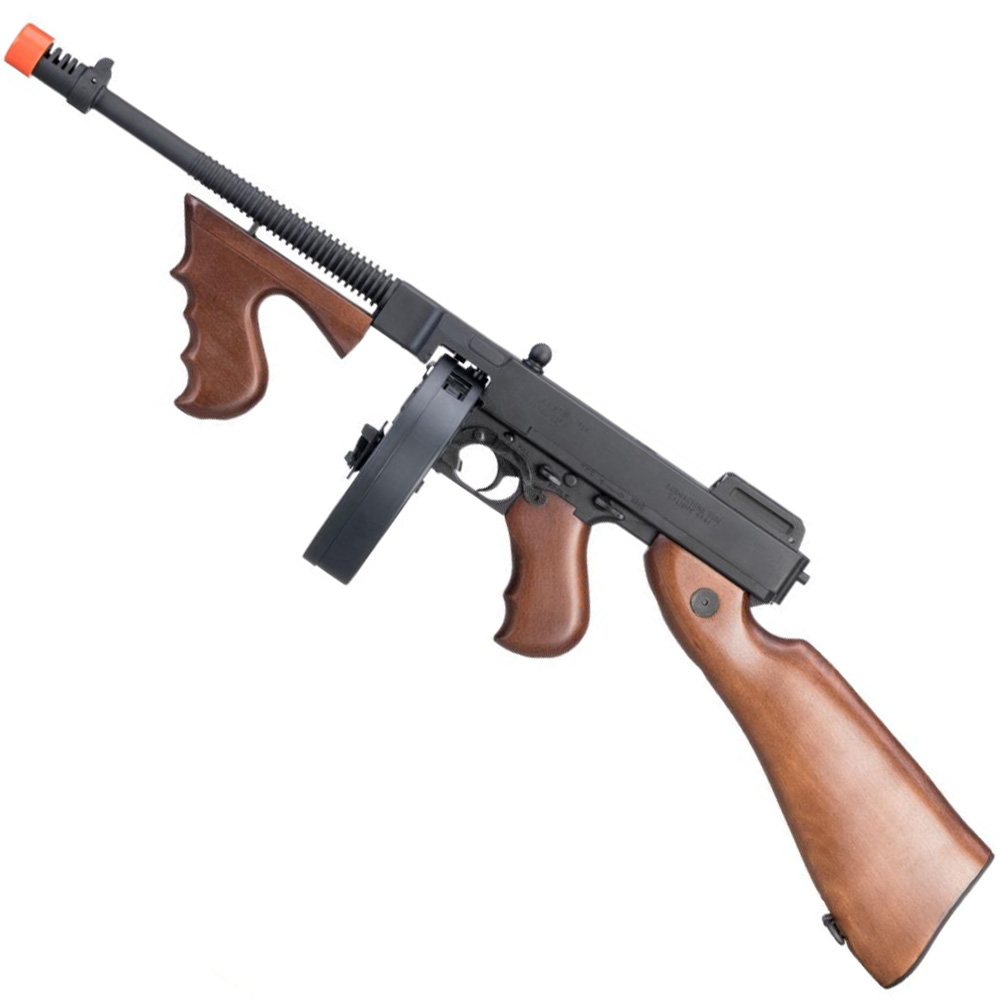 Cybergun Thompson Chicago Typewriter Airsoft AEG Rifle with Drum