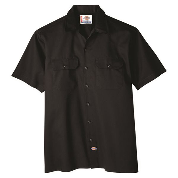 Dickies Twill Short Sleeve Uniform Work Shirt | Camouflage.ca