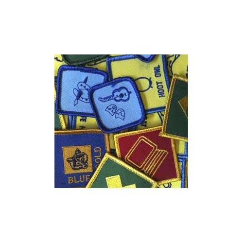 Scouts Medium Merit Badges Square Patch camouflage.ca