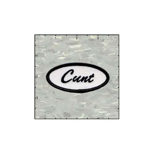 Name Tag Cunt Patch Camouflageca 