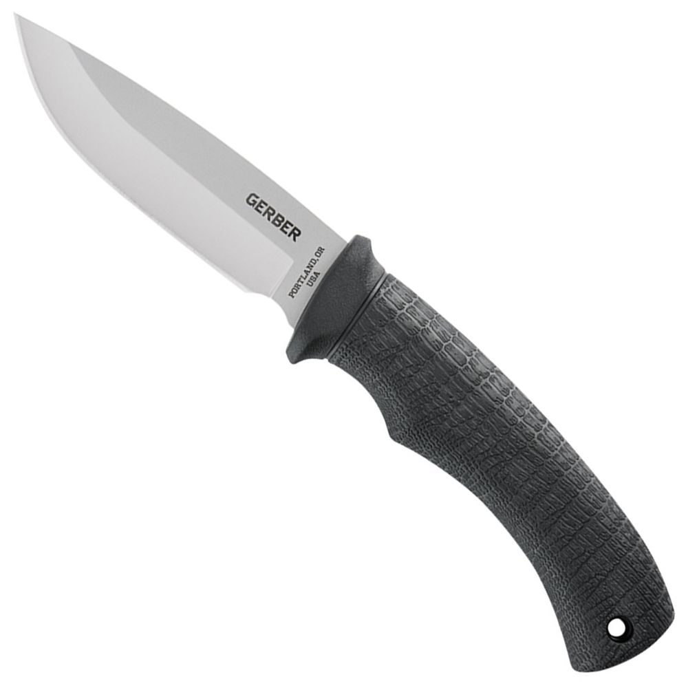 Gerber 06904 Gator Drop Point Fine Edge Fixed Blade Knife Camouflage.ca