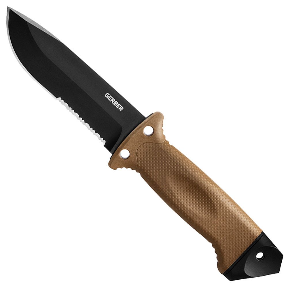 Gerber 2201463 LMF II Infantry Coyote Brown Fixed Blade Knife