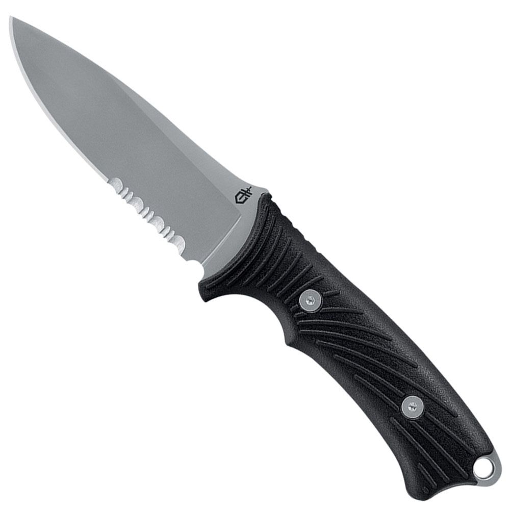 Gerber 2201588 Big Rock Serrated Fixed Blade Knife Camouflage.ca