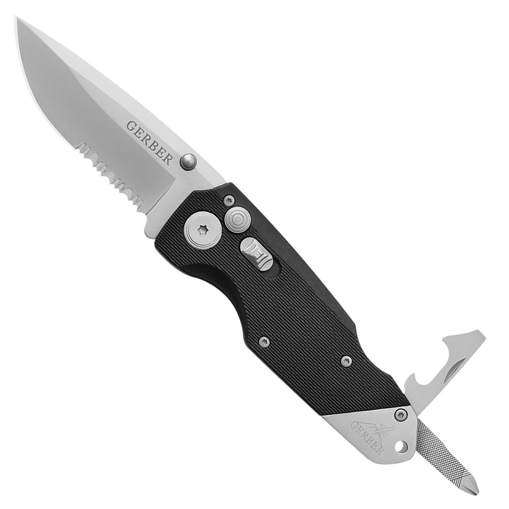 Gerber 2241022 Obsidian Serrated Edge Folding Knife Camouflage.ca