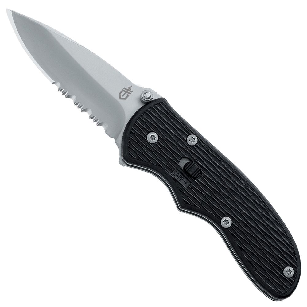 Gerber 2241525 MiniFast Draw Serrated Edge Folding Knife Camouflage.ca