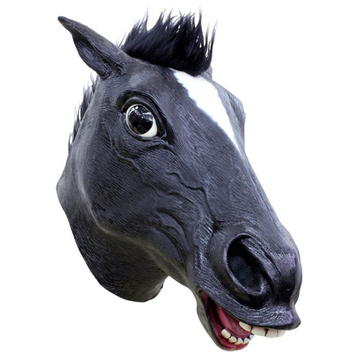 Black Horse Costume Mask camouflage.ca