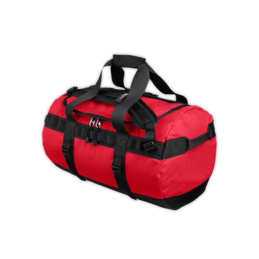 Medium Travel Red Duffle Bag Camouflage.ca