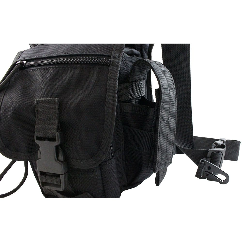 Tactical EDC Shoulder Bag Black camouflage.ca