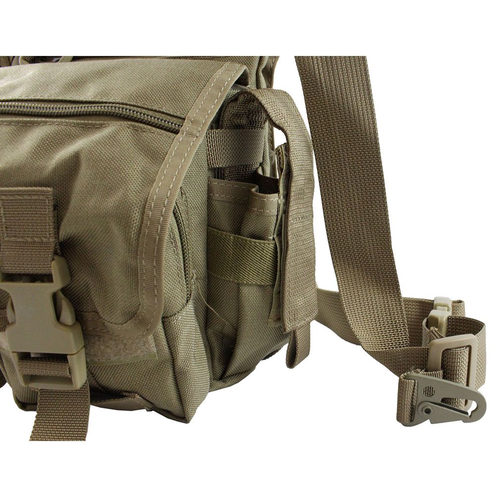 Tactical EDC Shoulder Bag Tan camouflage.ca
