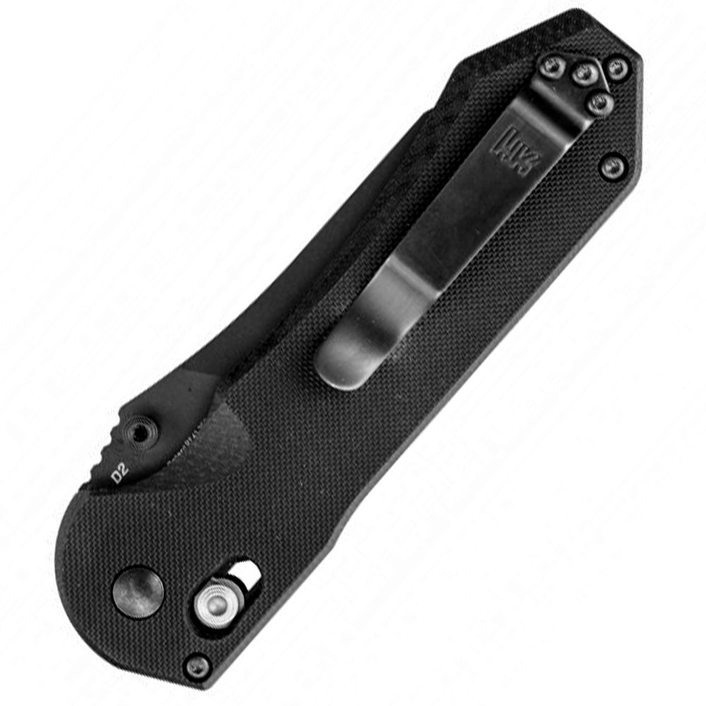 HK AXIS Tanto Serrated Folding Knife Black Camouflage.ca