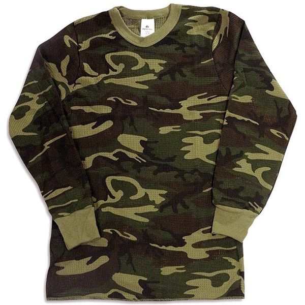 camouflage cotton shirt