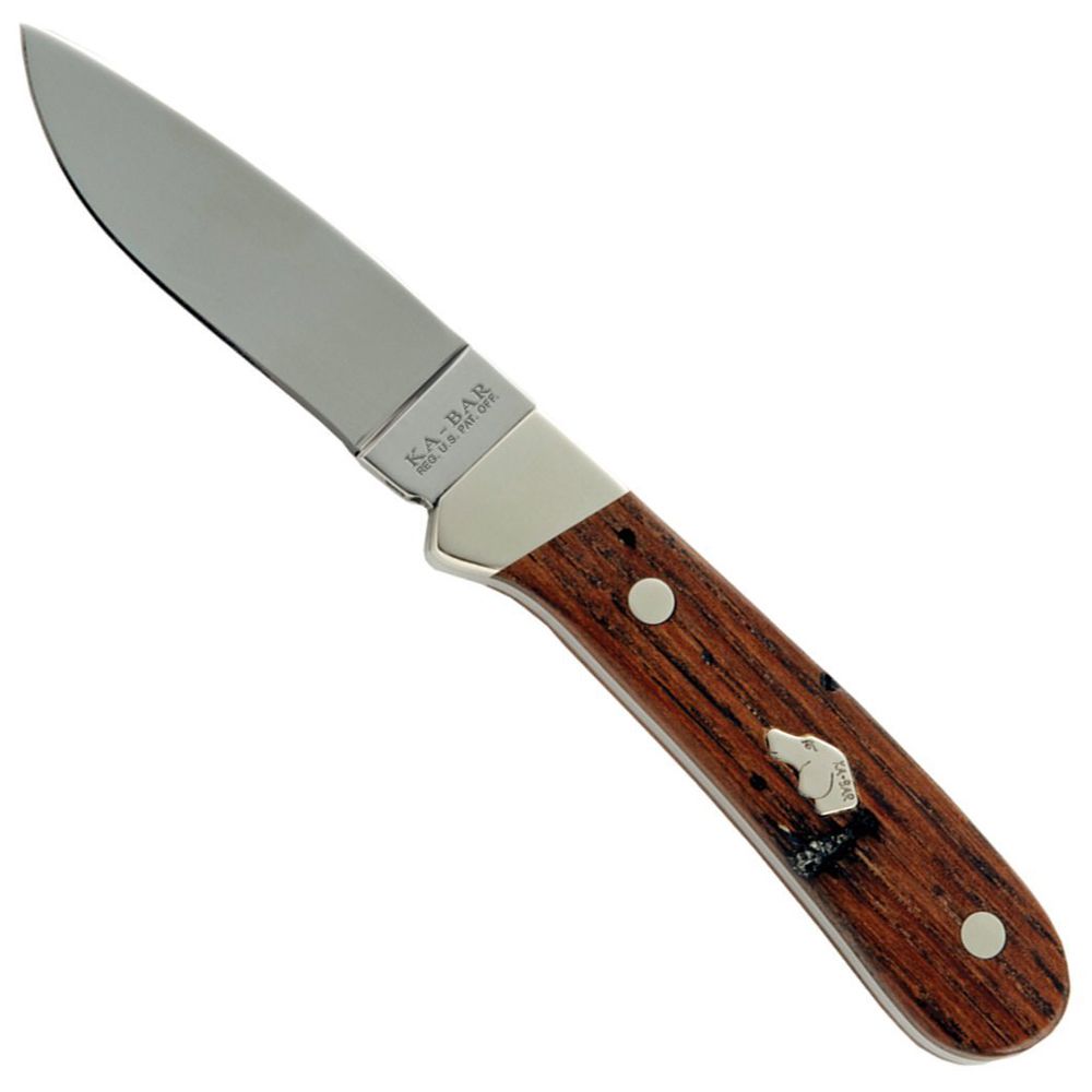 KaBar 235764 Dogs Head Trailing Point Hunter Folding Knife