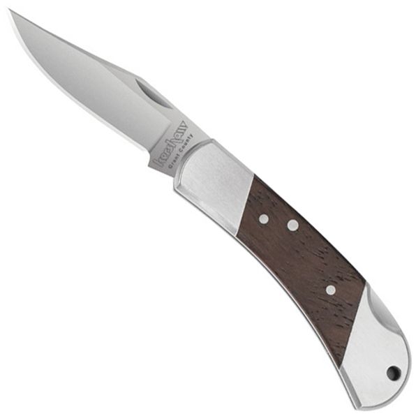 Kershaw Hardwood Inlay Grant County Wood Handle Knife Camouflage.ca
