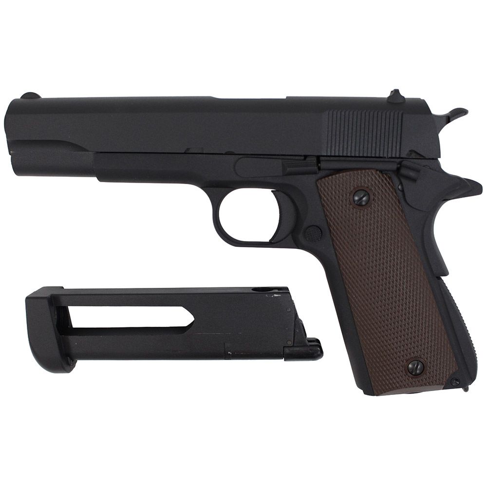 M1911 Blowback Full Metal Airsoft Pistol Camouflage Ca