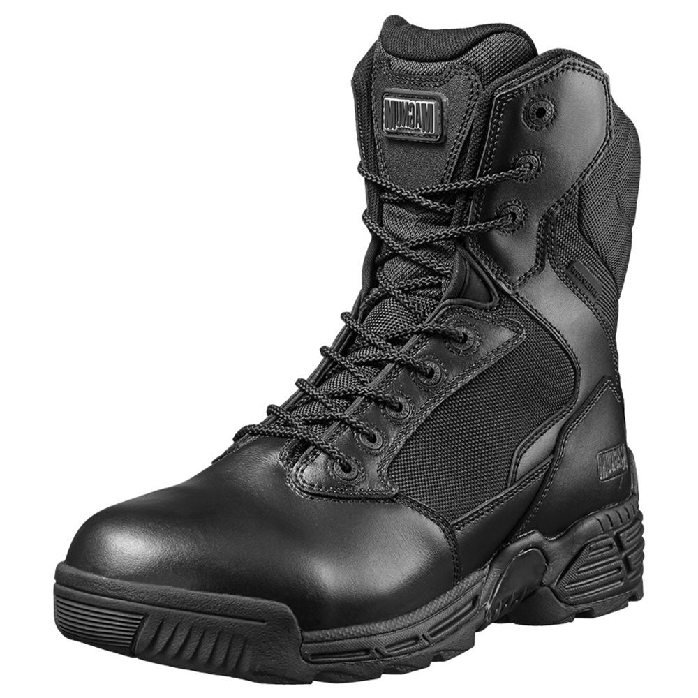 magnum strike force 8.0 side zip composite toe