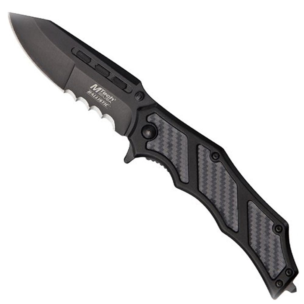 MTech USA Half Serrated Blade 5 Inch Folding Knife camouflage.ca