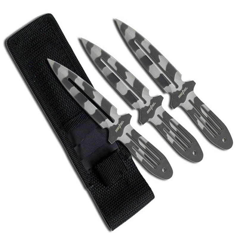Perfect Point 6 Inch Overall Throwing Knife Set camouflage.ca
