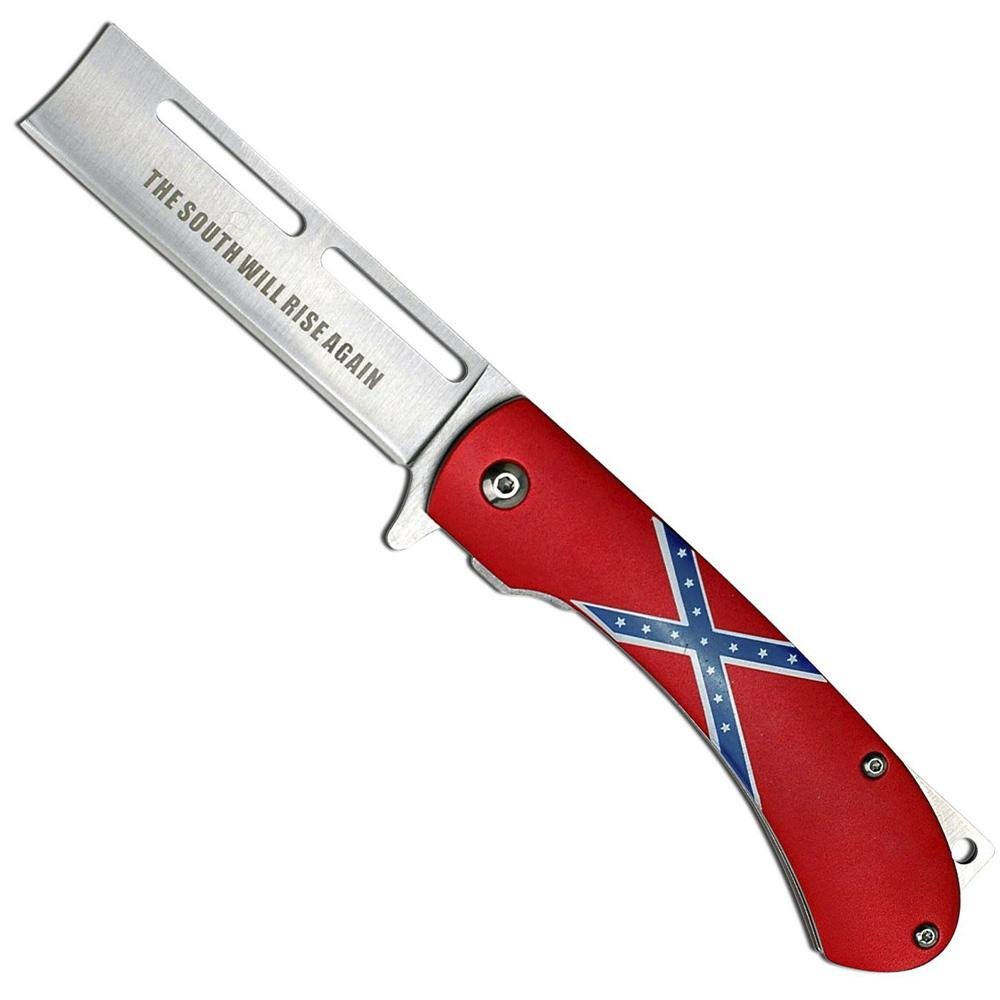 TacForce Confederate Razor Folding Blade Knife camouflage.ca