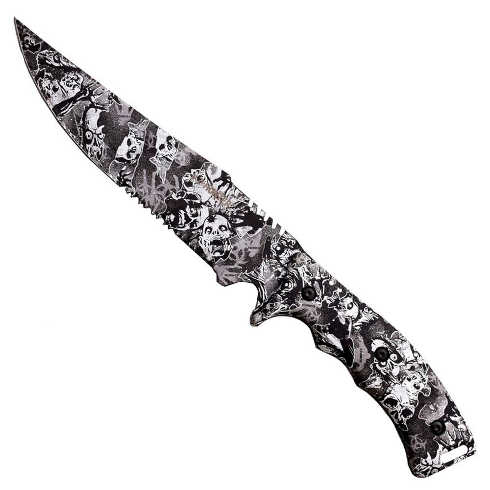Z Hunter Zb158SC Fixed Blade Knife camouflage.ca