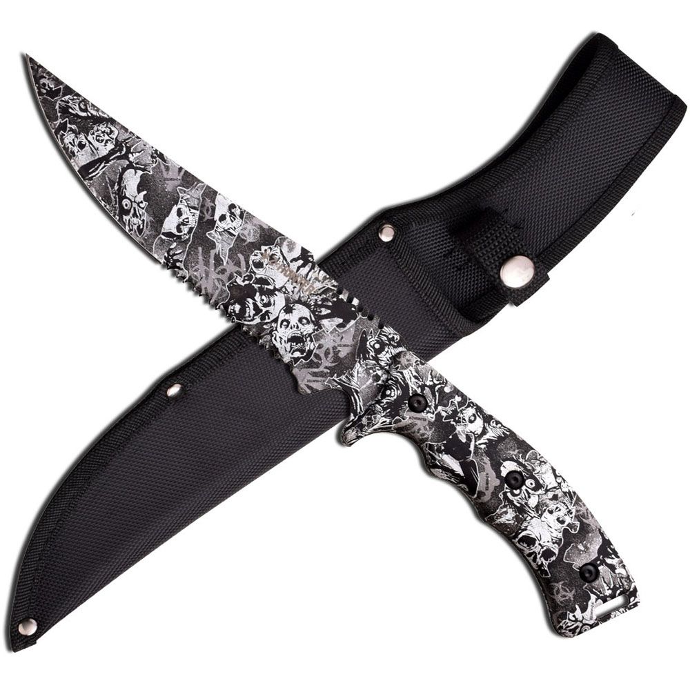 Z Hunter Zb158SC Fixed Blade Knife camouflage.ca