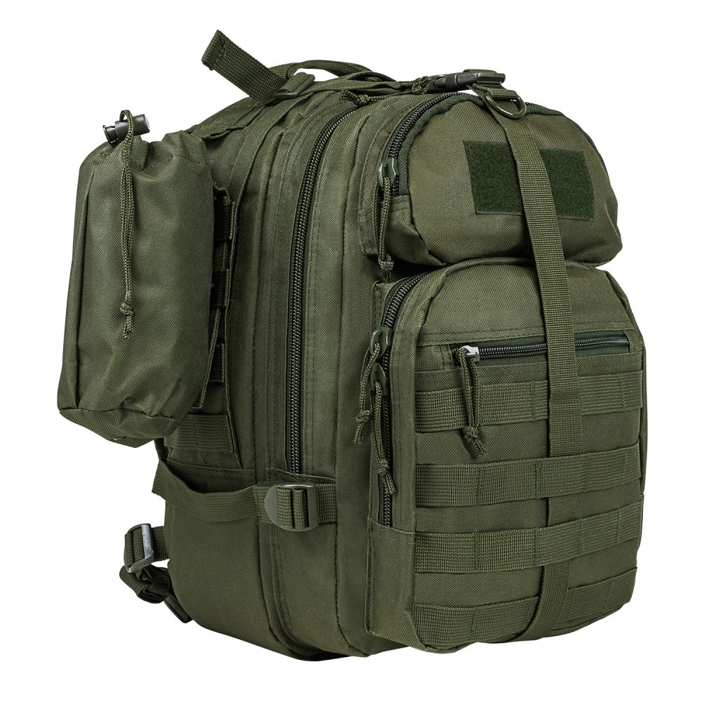 NcStar Green Sling Backpack Camouflage.ca