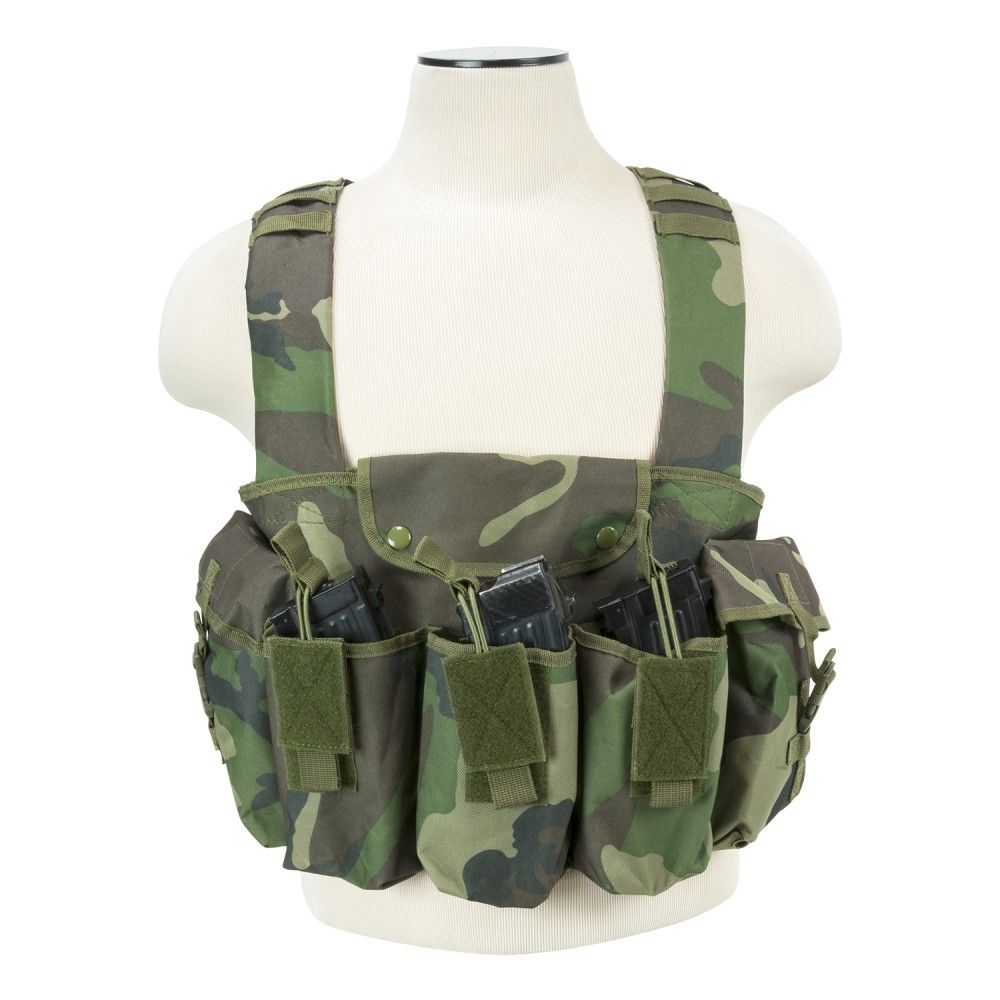 NcStar Ak Woodland Camo Chest Rig Camouflage.ca