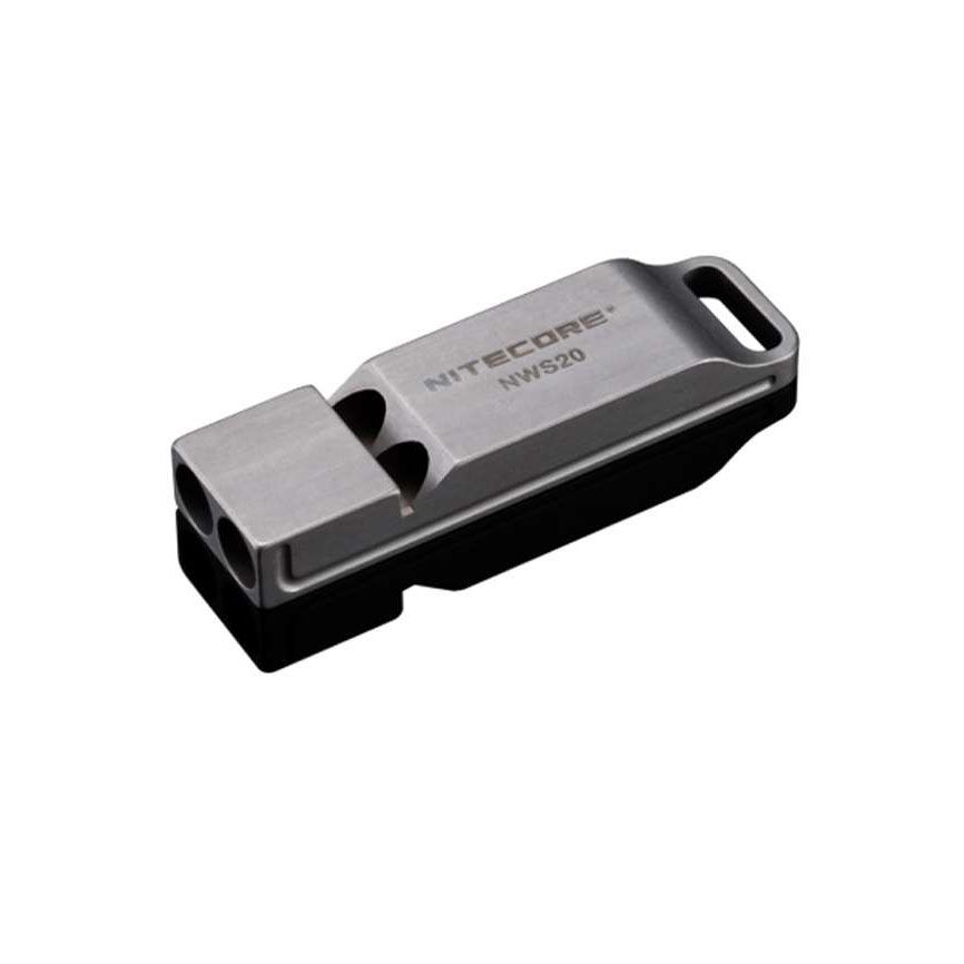 Buy Cheap Nitecore NWS20 Titanium Outdoor Emergency Whistle | camouflage.ca