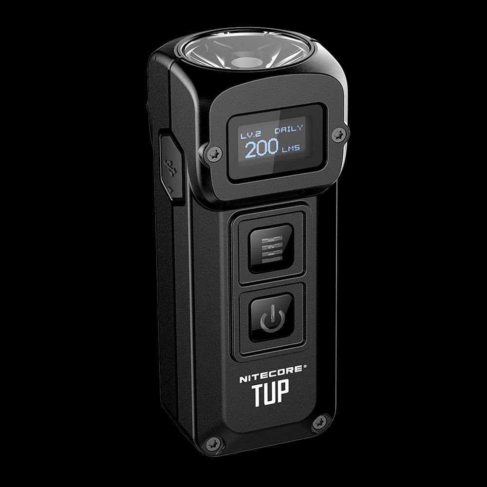 Nitecore TUP 1000 Lumen Rechargeable Flashlight - Black | Camouflage.ca