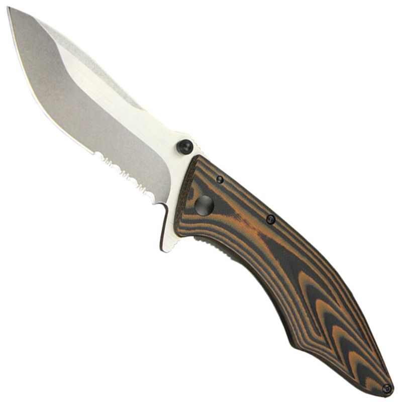Conquer Serrated Knife 3 Inch camouflage.ca