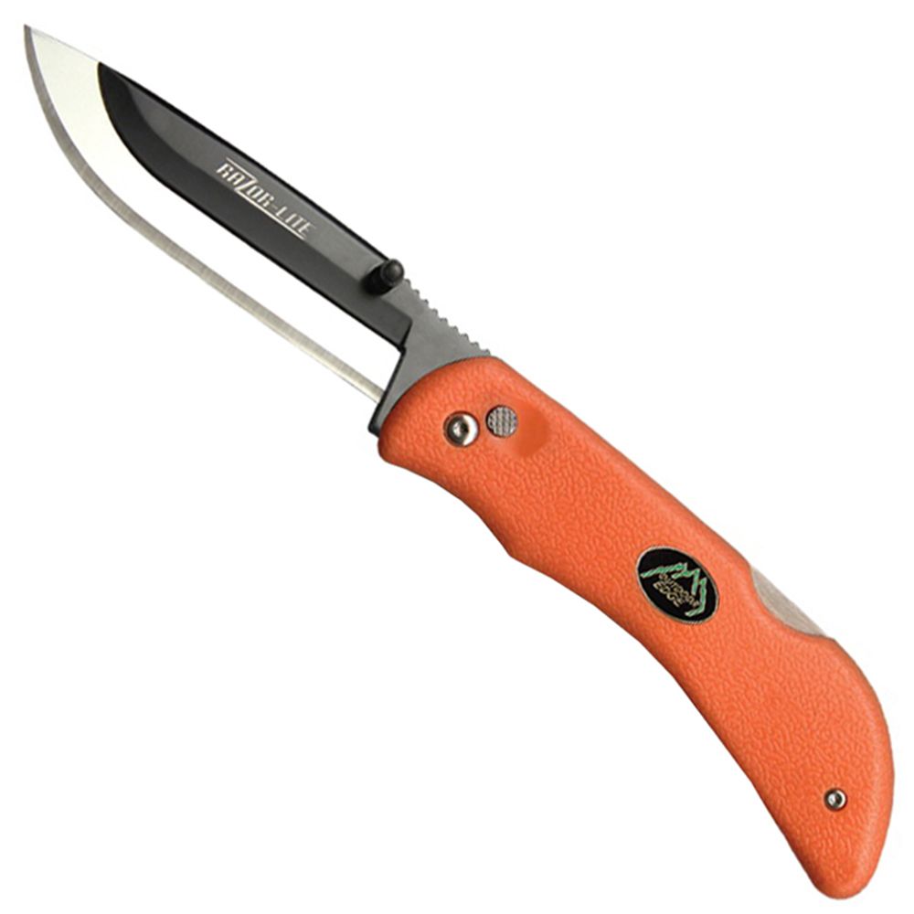 RazorLite 6 Blades Folding Knife Orange camouflage.ca