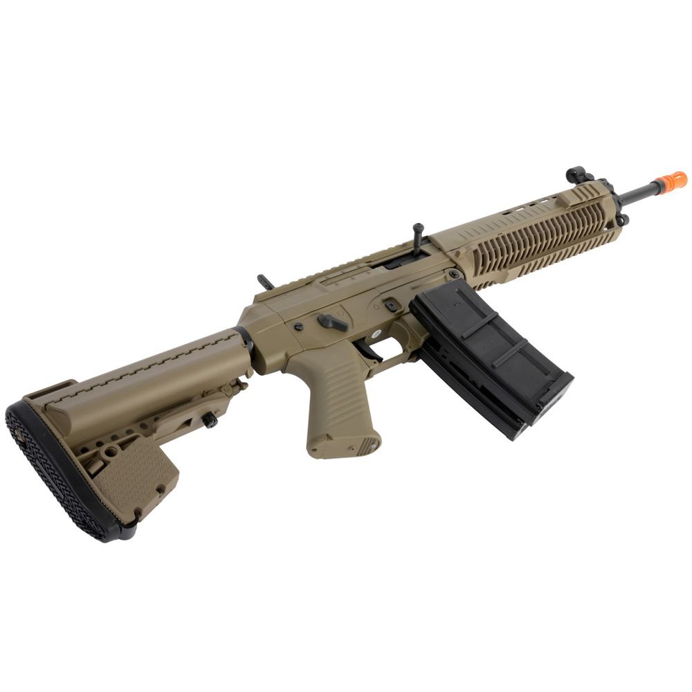 Sig Sauer 556 Airsoft Assault Rifle Tan camouflage.ca