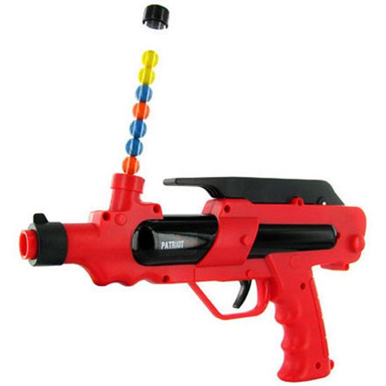 Pistol Splat .50 cal Paintball Gun Red camouflage.ca