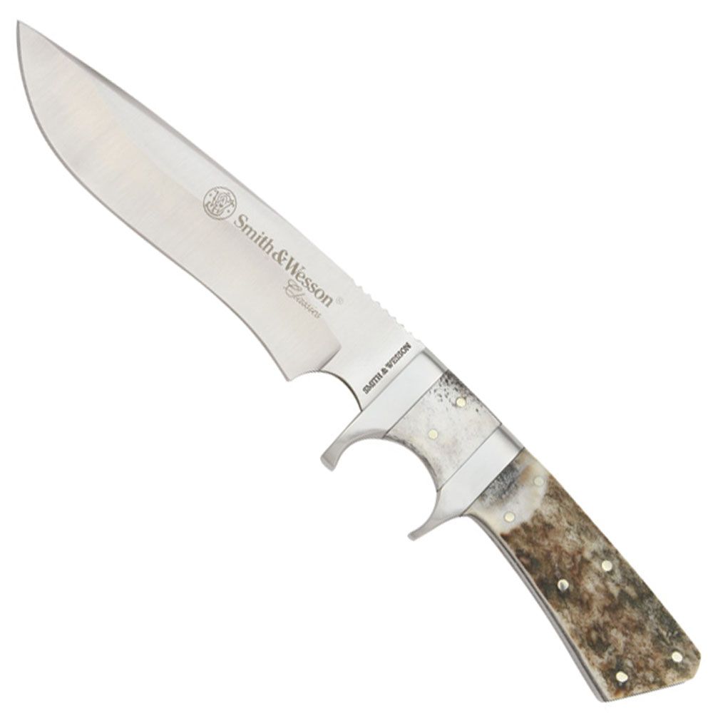Smith And Wesson Classics Stag Fixed Blade Knife camouflage.ca
