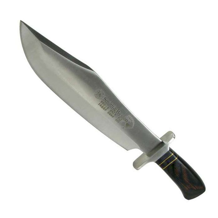 Smith And Wesson Texas HoldEM Bowie Fixed Blade Knife camouflage.ca