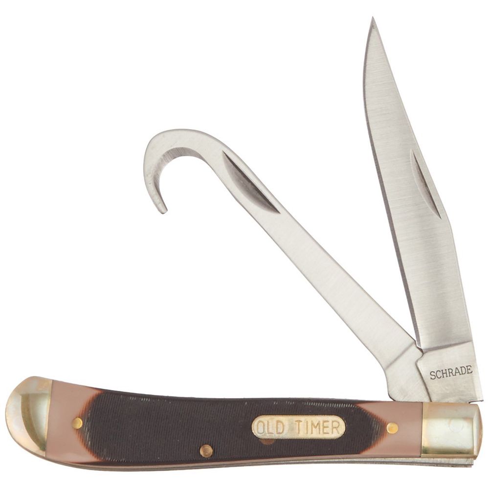 Old Timer SOTHP Hoof Pick Trapper Folding Blade Knife Camouflage.ca